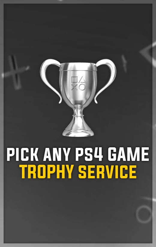 Buy Playstation Trophy Service – Pick Any PS4 Game