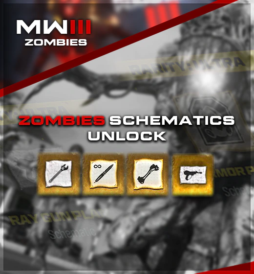 Buy Call of Duty MW3 Zombies Schematics Unlock Boost