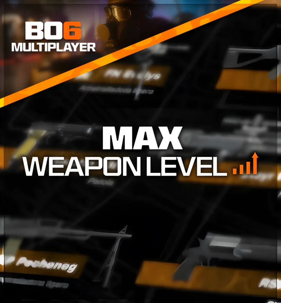 BO6 multiplayer Weapons Max Level