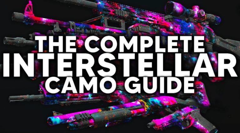 How to Unlock Interstellar Camo in Modern Warfare 3