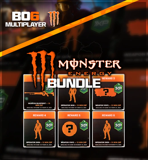 call of duty black ops 6 monster energy promotion