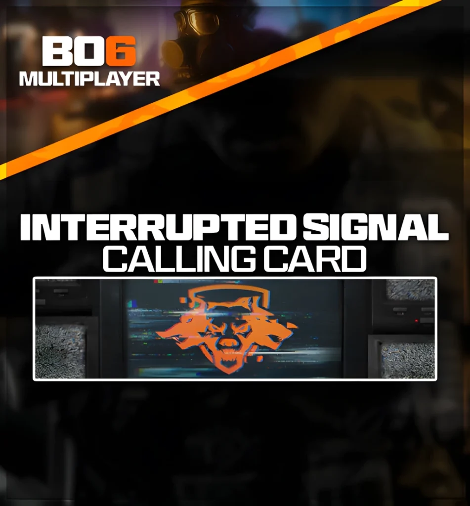 BO6 Interrupted Signals calling card