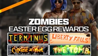 BO6 zombies Terminus Easter Eggs Rewards