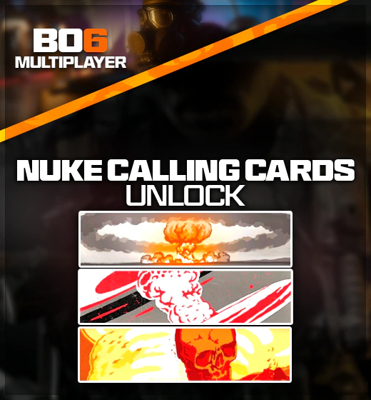 Buy Black Ops 6 (BO6) Nuke Calling Cards Unlock