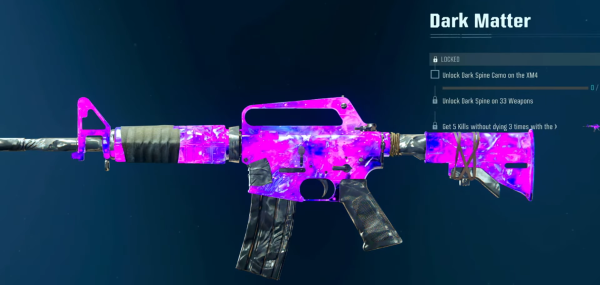 How To Unlock Dark Matter Camo