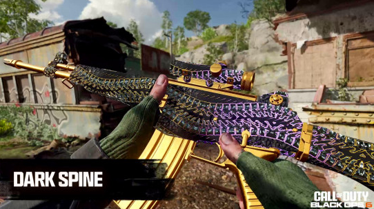 Dark spine Mastery Camo In Black Ops 6