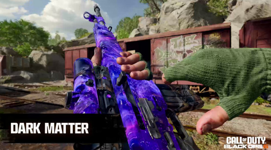 Dark matter Mastery Camo In Black Ops 6