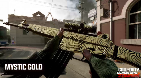 Mystic gold Mastery Camo In Black Ops 6