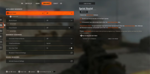 Best settings for movement in black ops 6