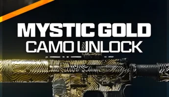 BO6 mystic gold camo