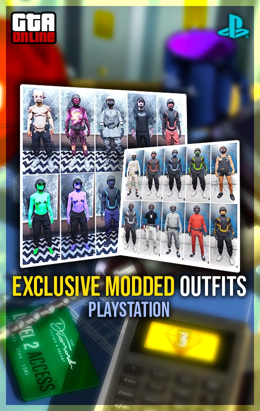 Buy GTA 5 Exclusive Modded Outfits Service (PlayStation)