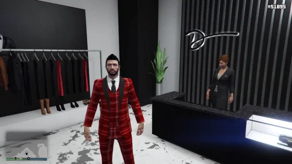 Best Outfits in GTA 5 - High Roller Suit