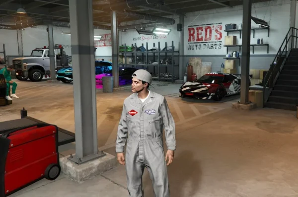 Best outfits in Gta 5 - LS Customs Overalls