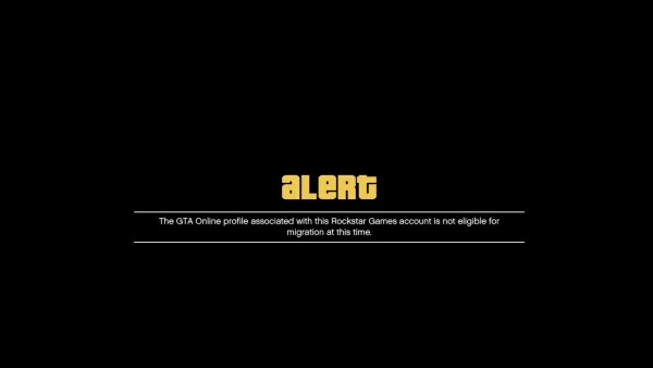 GTA 5 Can’t Migrate