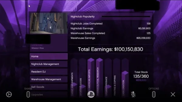 Nightclub - GTA 5 Money Glitch