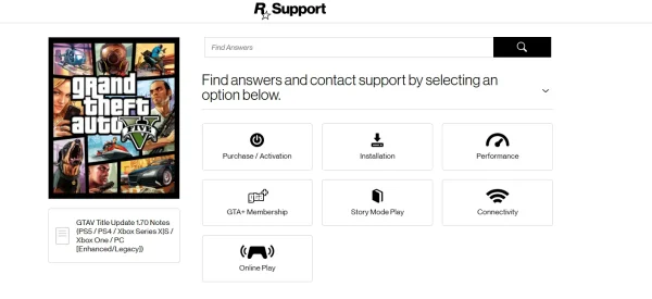 Rockstart Support