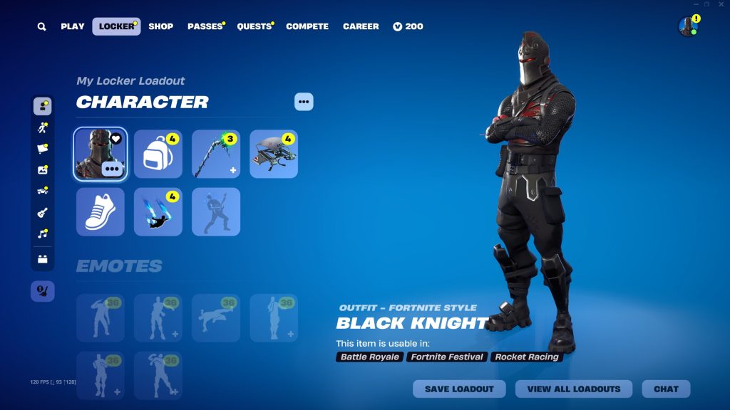BLACK KNIGHT, WONDER, WILDCAT, IRIS, SPARKLE SPECIALIST, OMEGA, MINTY, MAKO, 190+ SKINS