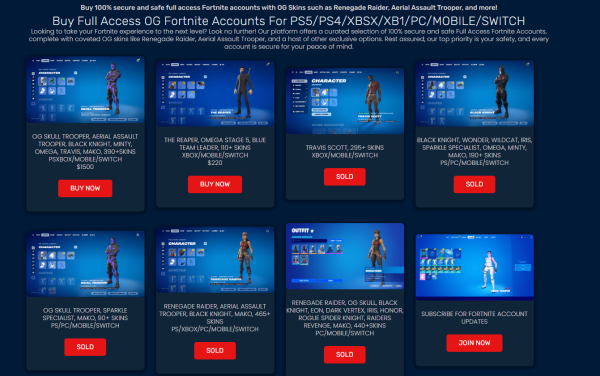 DamnModz - the Smart Choice To Buy Fortnite Account