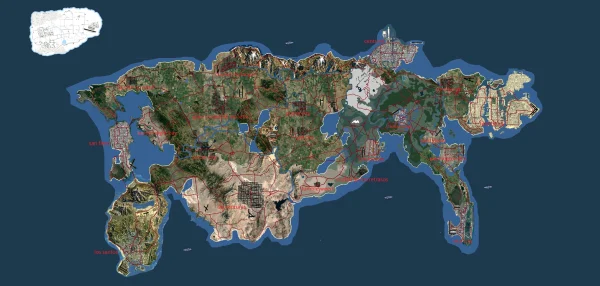 GTA 6 Concept Map