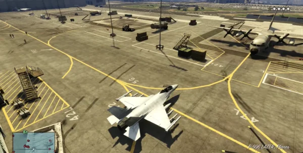 How to Steal the P-996 LAZER Jet