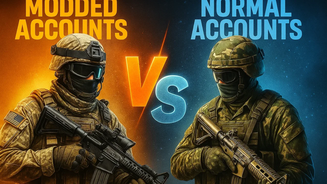 Modded Accounts Vs Normal Grind Accounts