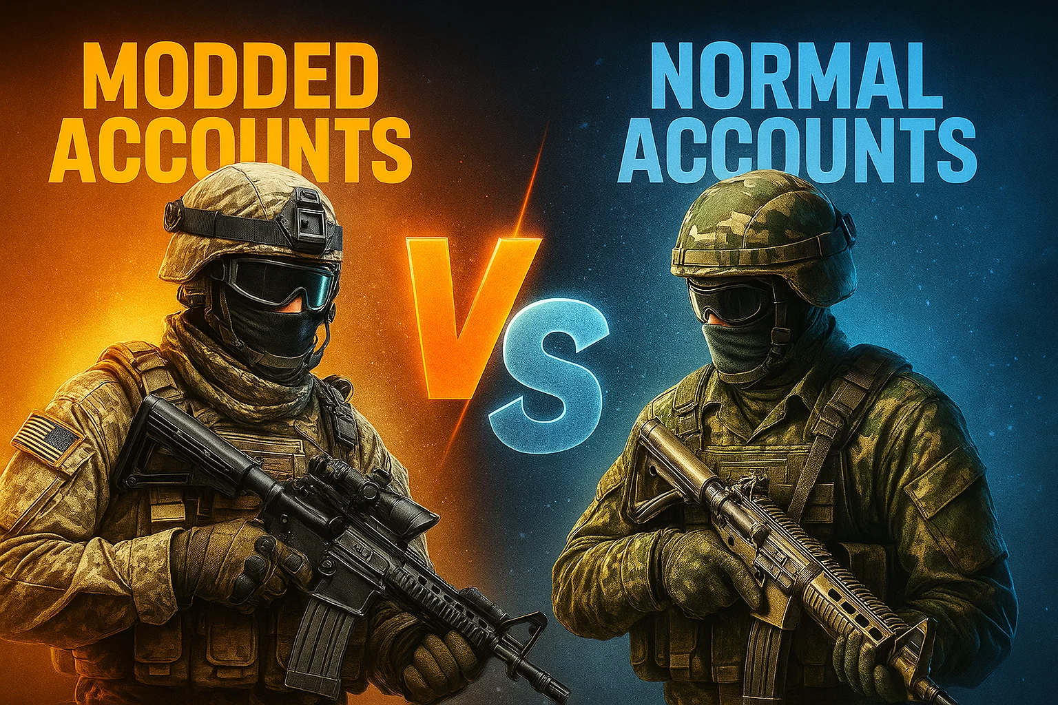 Modded Accounts Vs Normal Grind Accounts
