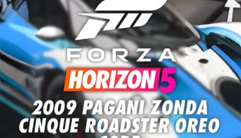 fh5 2009 pagani orea code