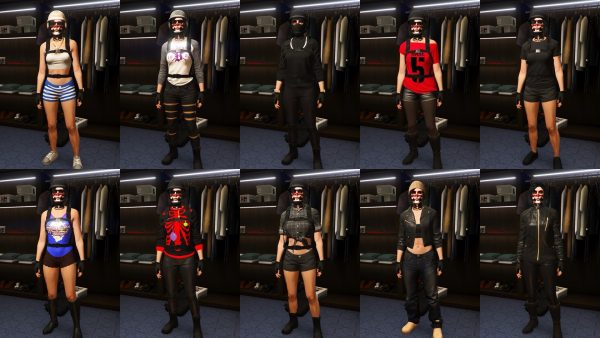 7.17 Billion Cash, Rank 126, 30 Modded Outfits, 20 Modded Cars, Halloween, Oppressor MKII, Max Stats [PS5] - Image 8
