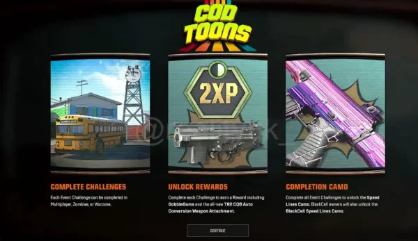 CODToons Event Additional Details 