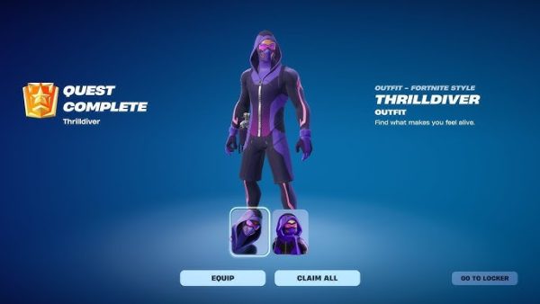 Buy Fortnite Thrilldiver Outfit (Email Delivery) - Image 2