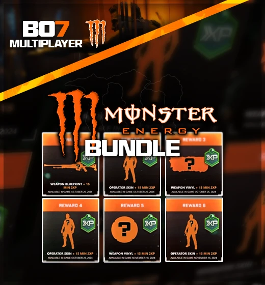 Buy BO7 LIMITED Monster Energy Bundle