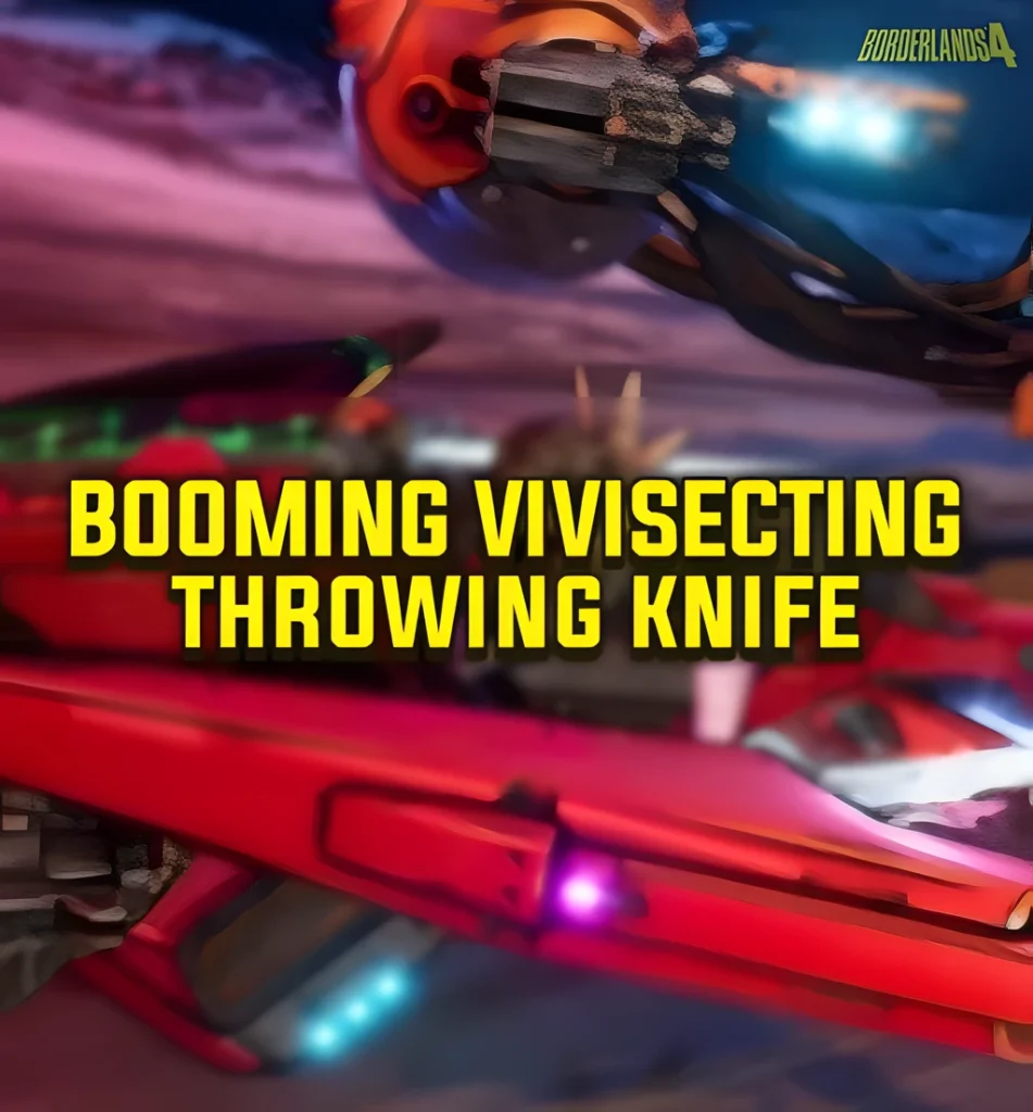 Borderlands 4 Booming Vivisecting Throwing Knife