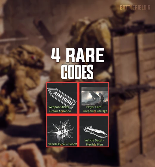 Buy BF6 Limited Set of Codes