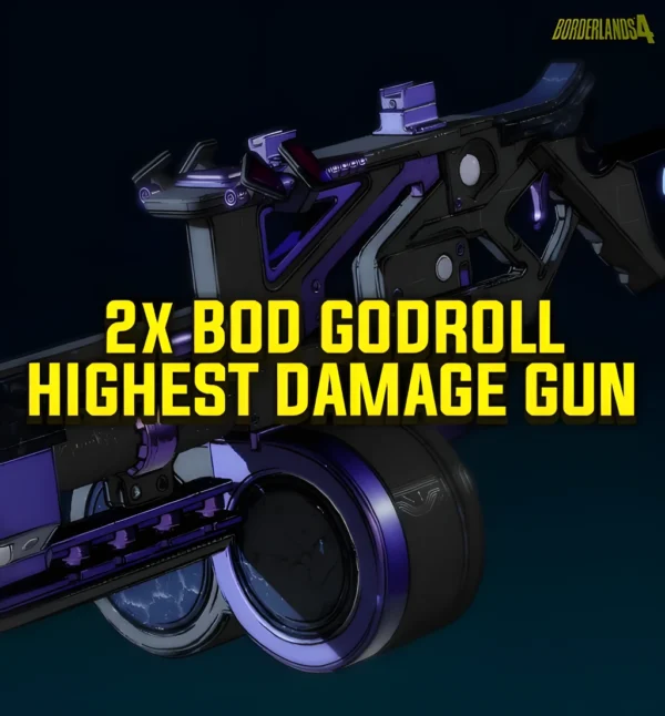 Borderlands 4 2x BOD Godroll Highest Damage Gun Ceramic and Aramid variants