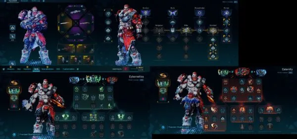 Full loadout of Amon Blademaster gear with Watts 4 Dinner shield and Vindictive Hat Trick enhancement