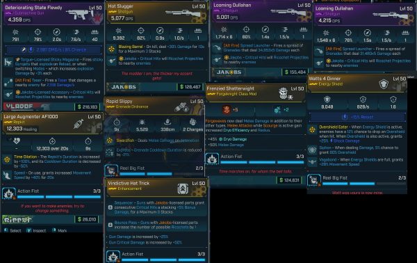 Borderlands 4 Amon melee gameplay showing Flame and Shock sword dual mode