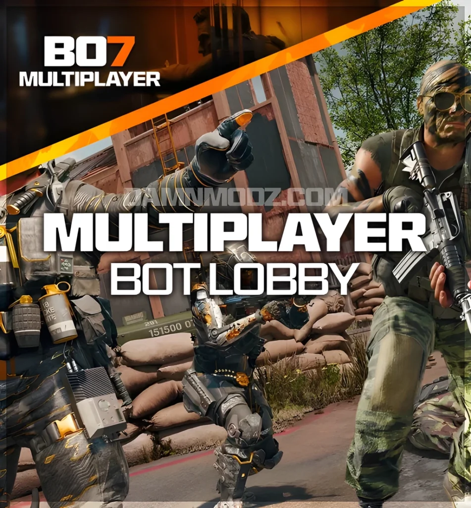 BO7 Multiplayer Bot Lobby in Call of Duty Black Ops 7 – private lobby service to unlock camos, complete challenges, and boost stats.