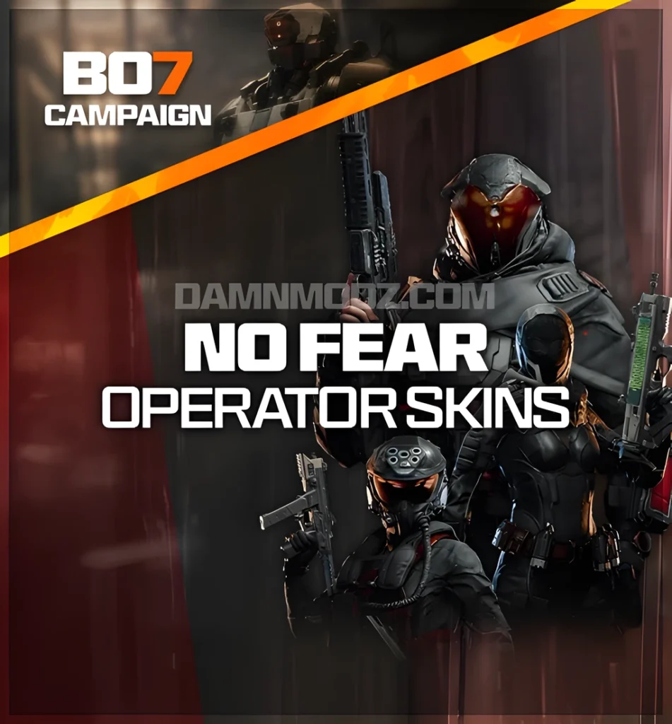 BO7 no fear operator skins