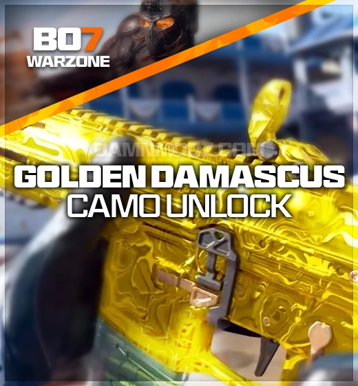 Buy BO7 Golden Damascus Camo Unlock