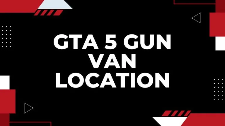 GTA 5 Gun Van Location