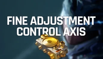 TFD Fine Adjustment Control Axis