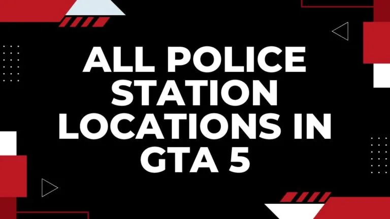 All Police Station Locations in GTA 5 – LSDP Map