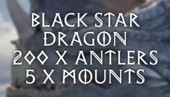 Buy Crimson Desert Black Star Dragon, 200x Antlers, 5x Mounts