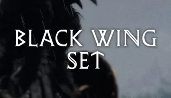 Buy Crimson Desert Black Wing Set