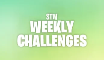 Fortnite StW Weekly Challenges