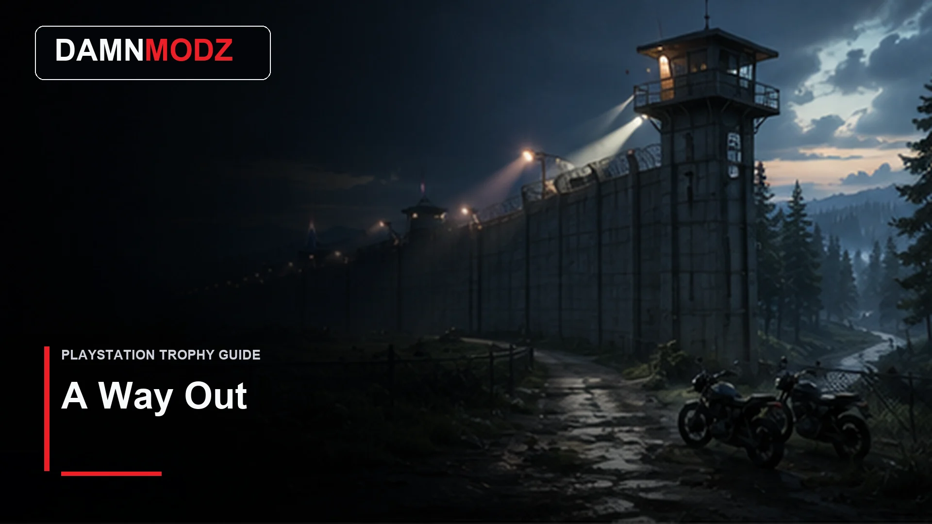A Way Out PlayStation trophy guide thumbnail by DamnModz