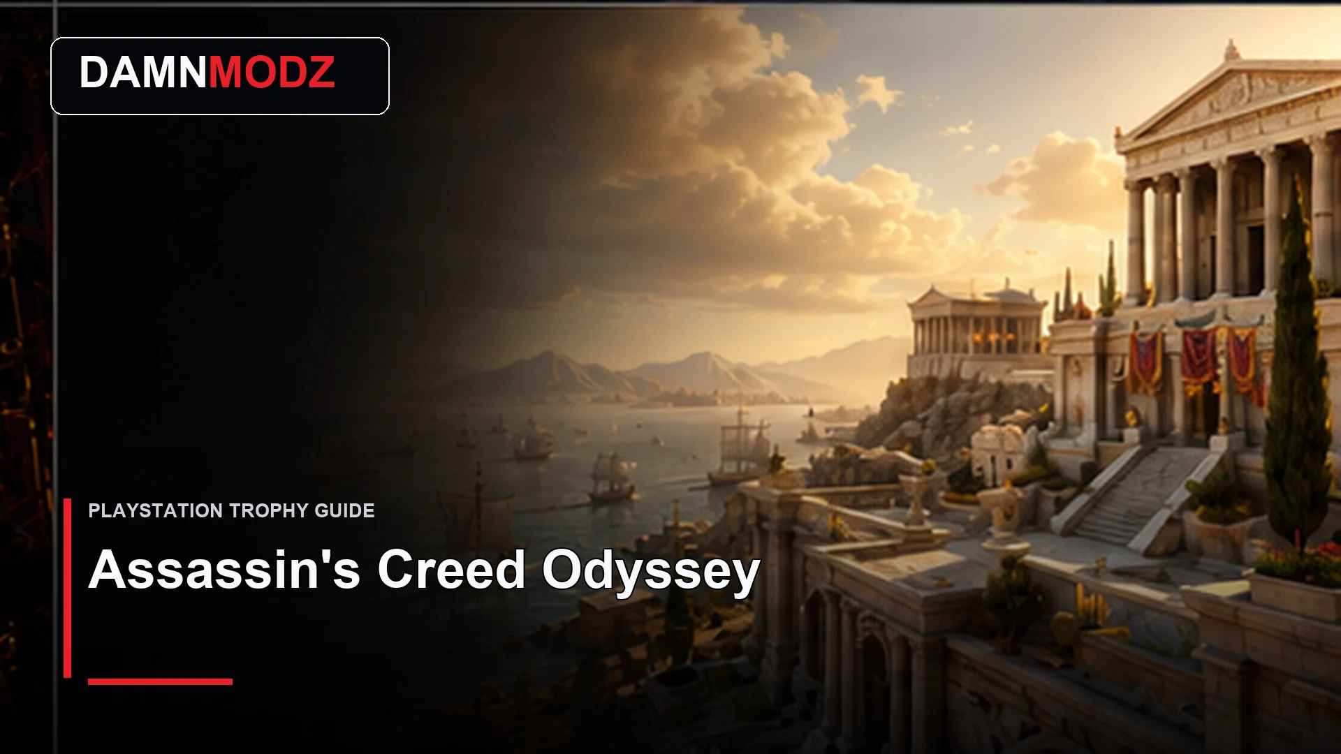 Assassin's Creed Odyssey PlayStation trophy guide thumbnail by DamnModz