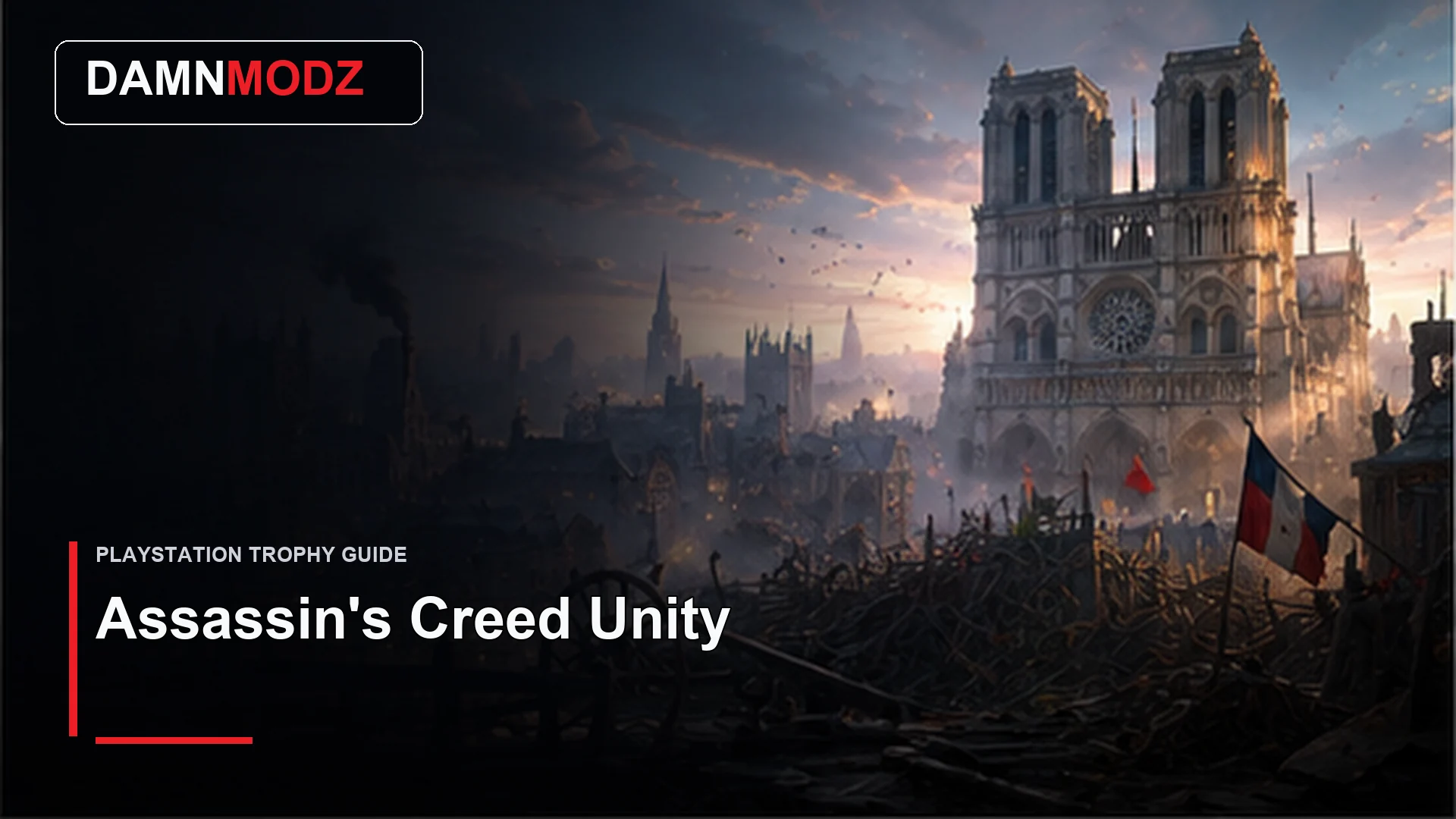 Assassin's Creed Unity PlayStation trophy guide thumbnail by DamnModz