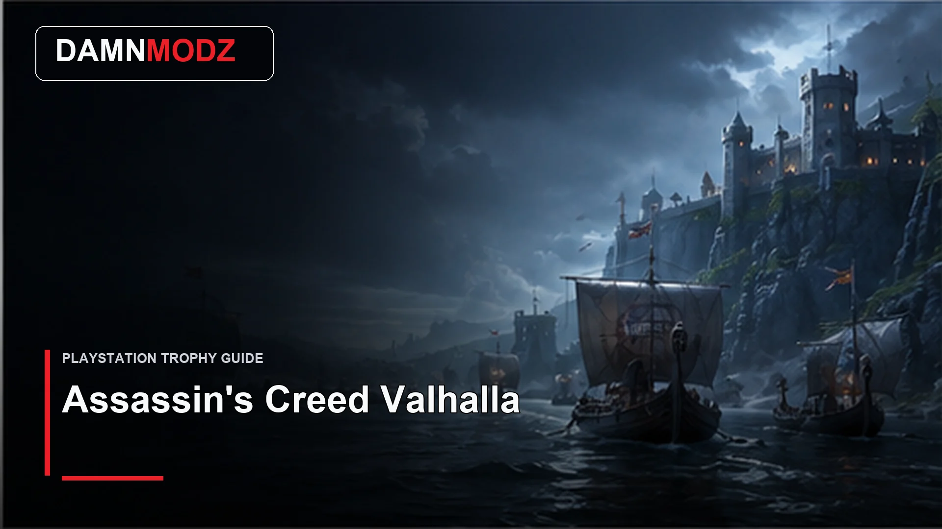 Assassin's Creed Valhalla PlayStation trophy guide thumbnail by DamnModz