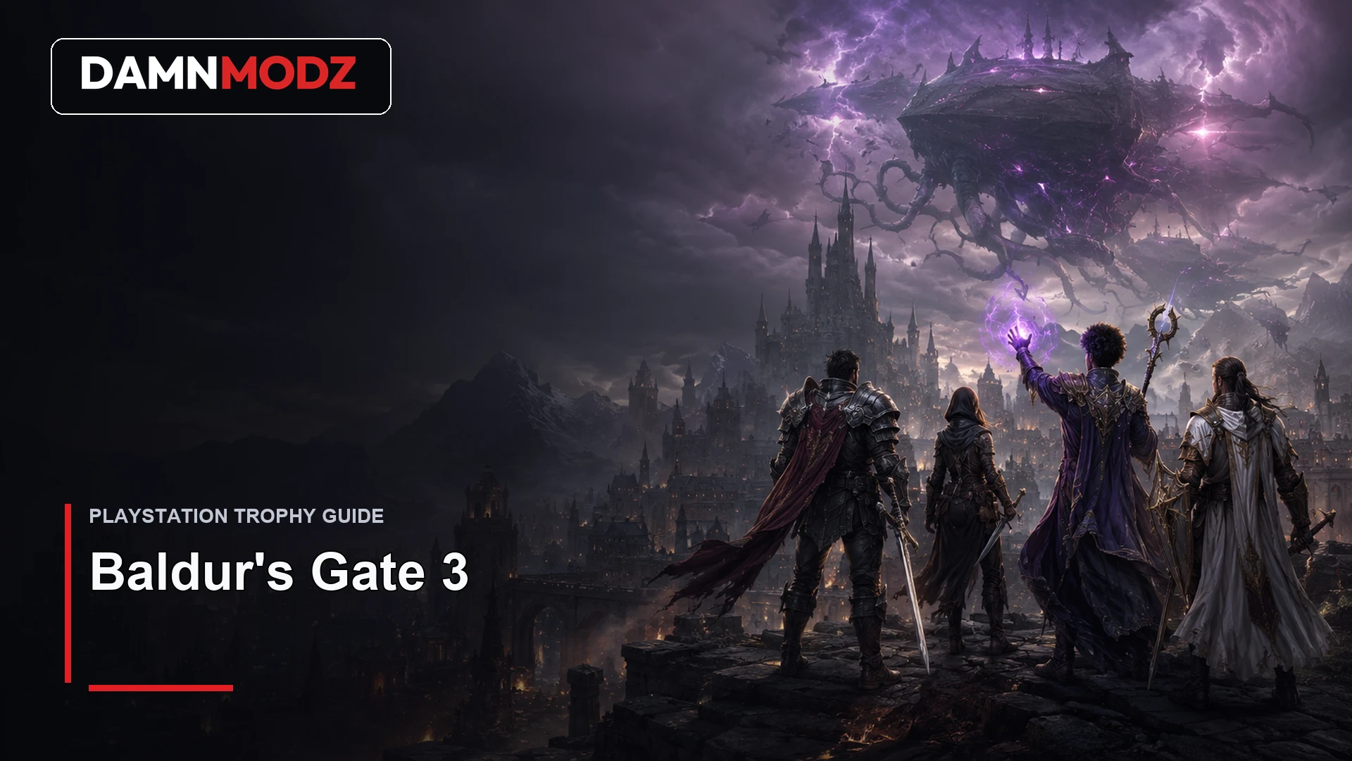 Baldur's Gate 3 PlayStation trophy guide thumbnail by DamnModz